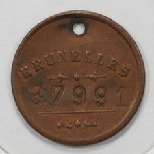 Token não identificado Bruxelles Bruxelas Bélgica 37991 comprar usado  Enviando para Brazil