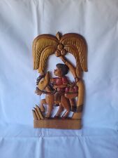 Holz relief junge gebraucht kaufen  Neuenstein