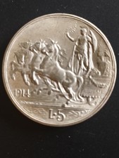 Lire 1914 quadriga usato  Roma