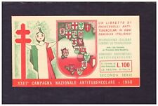 Francobolli erinnofilo librett usato  Italia