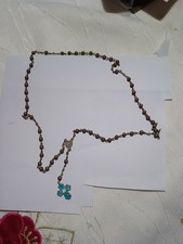 Antico rosario madonna usato  Roma