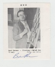 Usado, Chess Schach GMI Bent LARSEN signed review photo - autograph comprar usado  Enviando para Brazil