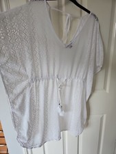 White lace kaftan for sale  SOLIHULL