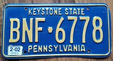 Targa pennsylvania originale usato  Biella