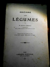 Histoire legumes georges d'occasion  Thann