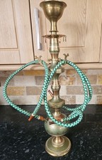 Vintage brass hookah for sale  KEIGHLEY