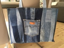 Tasche einkaufstasche jeanstas gebraucht kaufen  Heinersreuth