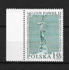 Polska, Poland Fi. 3682 - Pope's Silver Cross Mi. 3832, używany na sprzedaż  PL