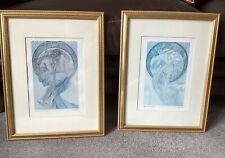 Alphonse mucha framed for sale  TAMWORTH