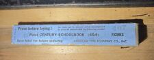 18pt century schoolbook for sale  Antioch