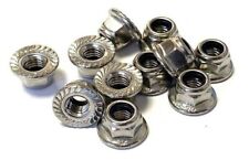 M4 M5 M6 M8 M10 M12 PORCAS FLANGEADAS NYLOC A2 PORCA DE FLANGE HEXAGONAL DE AÇO INOXIDÁVEL, usado comprar usado  Enviando para Brazil