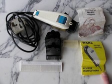 Conjunto de cortador de cabelo retrô Wahl 9247-010 afiado década de 1980 Reino Unido barbeiro cabeleireiro comprar usado  Enviando para Brazil