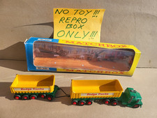 REPRO BOX ONLY!!!!! Matchbox King Size K-16 DODGE TRACTOR WITH 2 TWIN TIPPERS.   comprar usado  Enviando para Brazil