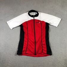 camisa de bicicleta Louis Garneau feminina S bloco de cor vermelha profissional  comprar usado  Enviando para Brazil