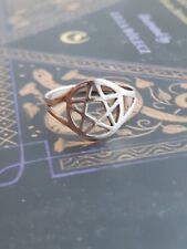 925 silver pentagram for sale  BATH