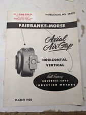 Fairbanks morse induction for sale  USA