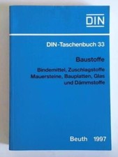 Din taschenbuch baustoffe gebraucht kaufen  Deutschland
