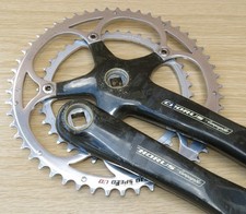 Campagnolo chorus crankset for sale  EVESHAM