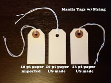 Manila tags string for sale  Killbuck