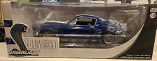 MUITO RARO 1/18 Greenlight 1967 Ford Shelby GT-500 Eleanor Mustang azul comprar usado  Enviando para Brazil