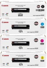 2 Conjuntos (8 Toners) Cartuchos de Toner Genuínos Virgin Vazios Canon 131 All Clrs KCMY  comprar usado  Enviando para Brazil