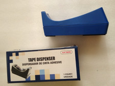 ACME 82079 Dispensador de Fita Desktop Azul Suporte de Rolo Adesivo Compatível com 1" Núcleo Novo, usado comprar usado  Enviando para Brazil