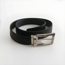 Montblanc black leather for sale  FELTHAM
