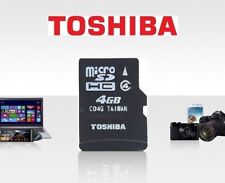 Cartão de memória 4GB Toshiba classe 4 micro SD SDHC C4 cartão micro SD cartão TF genuíno, usado comprar usado  Enviando para Brazil