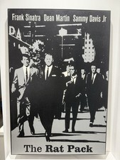 Rat pack picture for sale  DARTFORD