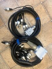 Harting xlr cables for sale  CROOK