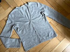 Graue cashmere strickjacke gebraucht kaufen  München