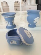 Wedgwood blue jasperware for sale  Shipping to Ireland