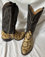 Justin python snakeskin for sale  Stanwood
