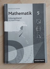Mathematik lösungsband kopier gebraucht kaufen  Altdorf b.Nürnberg