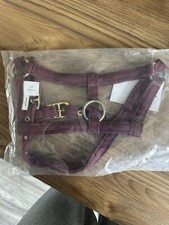 Horse burgundy headcollar for sale  WARRINGTON