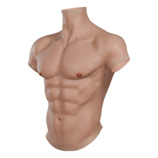  Terno masculino músculo realista silicone peito falso músculos artificiais músculo da barriga  comprar usado  Enviando para Brazil