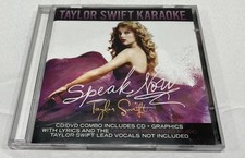 Taylor Swift : Speak Now Karaoke 2 Disc Set - CD/DVD * CD IS SCRATCHED comprar usado  Enviando para Brazil