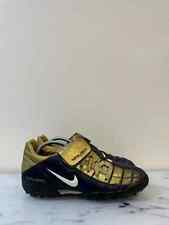 Używany, Buty piłkarskie Nike Total 90 II TF Astro Turf złote niebieskie US 9.5 RZADKIE T90 na sprzedaż  PL