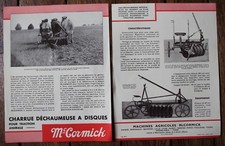 Cormick charrue dechaumeuse d'occasion  Tours-