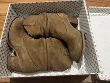 Cowboy boots suede for sale  BLANDFORD FORUM