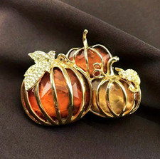 Gold plated pumpkin for sale  Riverside