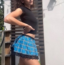 Y2k plaid micro for sale  Miami
