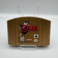 Zelda Ocarina of Time N64 Gold Edição de Colecionador Testado Limpo Envio no Dia Seguinte comprar usado  Enviando para Brazil