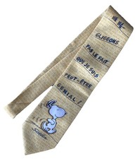 Cravate snoopy beagle d'occasion  Nancy-
