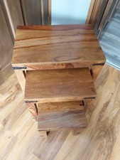 Sheesham nest tables for sale  WIGAN