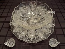 Antique glass punch for sale  Cincinnati