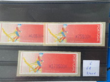 PORTUGAL Etiquetas ATM nº 6d de 1993 Serie N Brinquedos Pop. Ciclista comprar usado  Enviando para Brazil