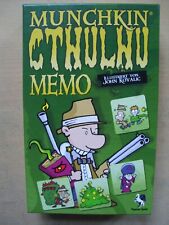 Munchkin cthulhu memo gebraucht kaufen  Soest