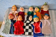 Lot marionnettes vintage d'occasion  Beuzeville