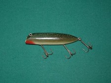 Isca de pesca antiga de madeira NE South Bend Bass Oreno repintada comprar usado  Enviando para Brazil